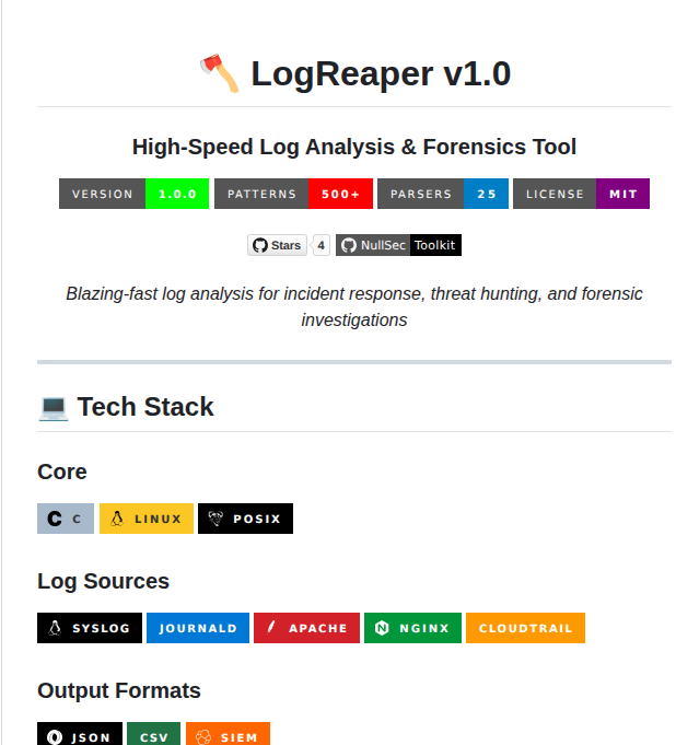 Log analysis tool for forensics and threat hunting

github.com/bad-antics/nul…