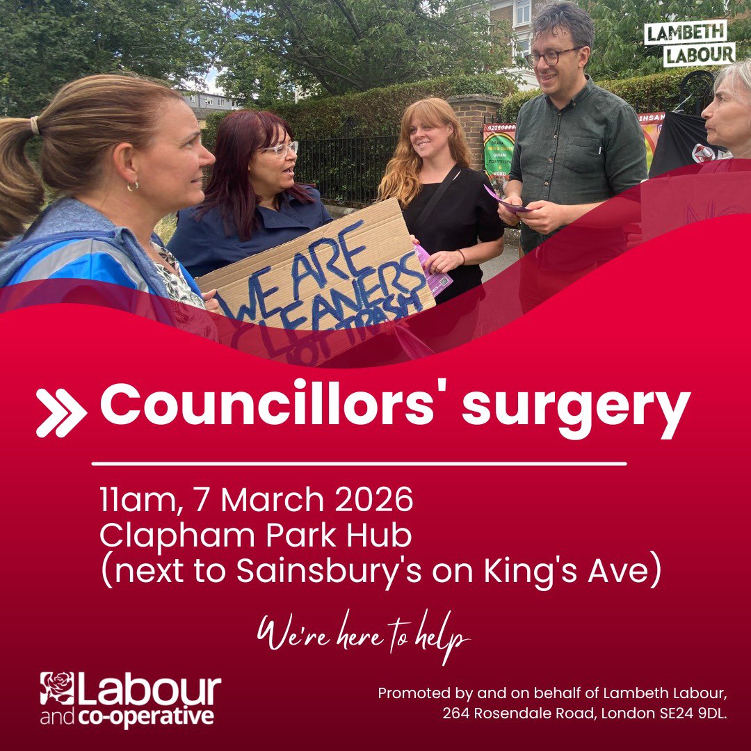 Clapham Park Labour Team tweet media