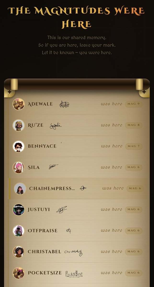 The magnitudes are etched everywhere within the CT. We do not merely exist in these spaces, we shape them.

Wherever we go, we leave a mark, investing intellect, talent, creativity, and discipline into the growth and elevation of the community.

Our ideas spark conversations, our