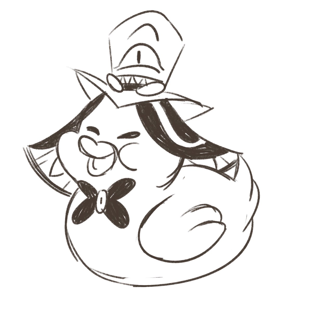 EdensFall's tweet photo. Since I need something to do I started drawing Hazbin Duckies … please tell me who do draw next! ♥️ https://t.co/qwTVw12gMo