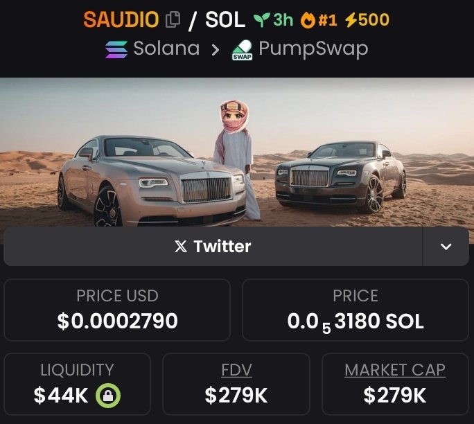 MarvelXCrypto's tweet photo. 💎 Aped $SAUDIO at $56k Mcap to $279k Mcap on my alpha Tg 

We pulled off 5x profits on my alpha Tg 🚀🚀

📩DM to join my alpha Tg 🔥📉
⛓️#solana #memecoin #CryptoTrading https://t.co/CKBpOhNVab