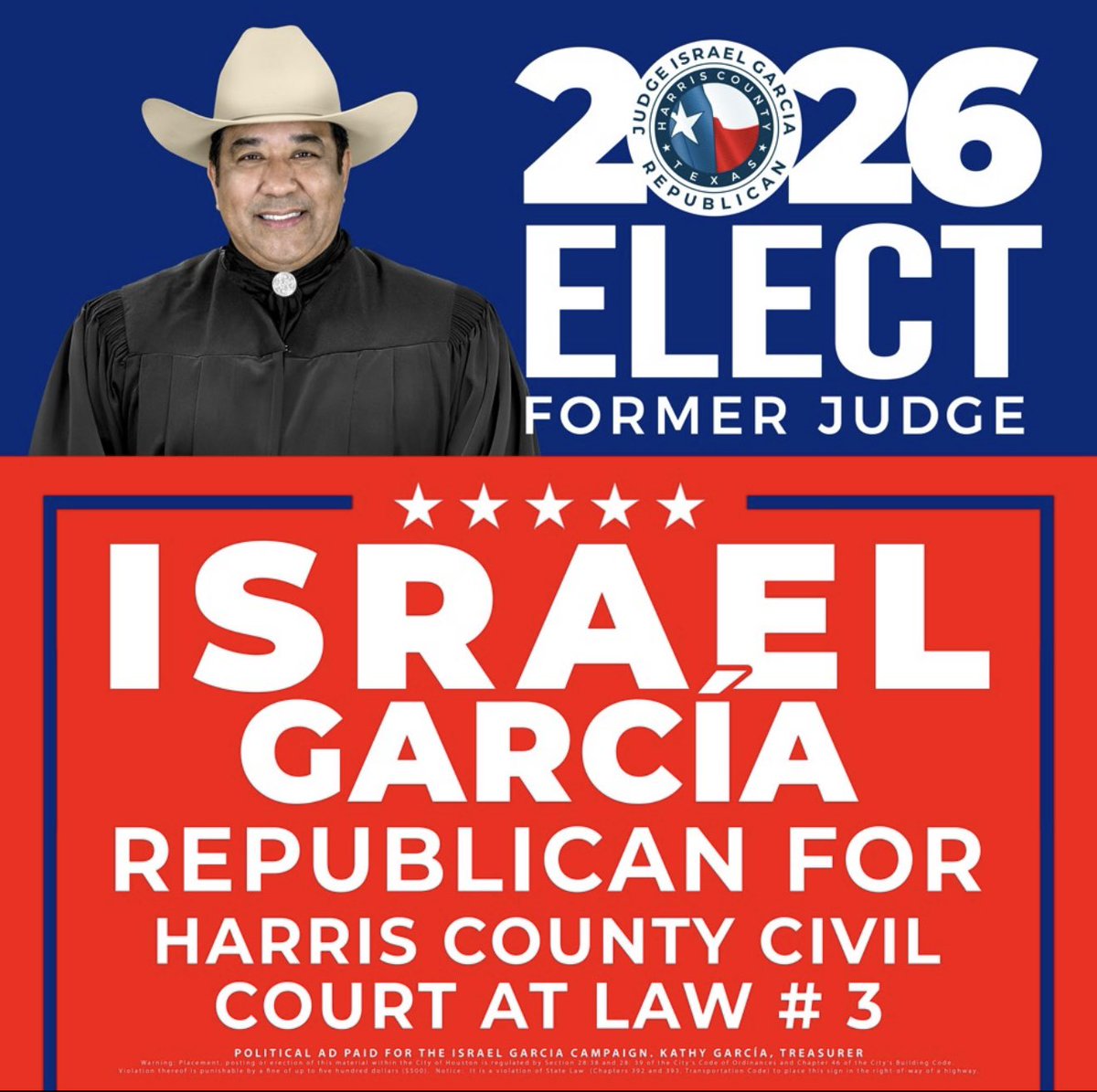 garcialawfirm's tweet image. Go VOTE tomorrow! #gop #hcrp #suvotoessuvoz #sisepuede #harriscountygop