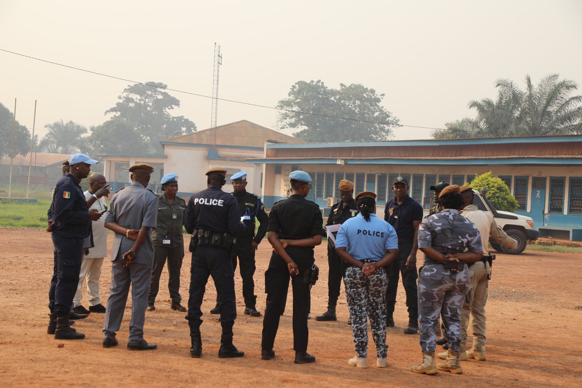 UNPOL MINUSCA tweet media