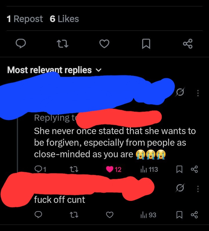 maticthree's tweet photo. hashtag notice how this person knew they were wrong n couldnt come up with a rebuttal so they resorted to insults

also, i dont think đømå needed to address anything specific seeing as theres a THREE HUNDRED PAGE DOCUMENT that EVERYONE has read, but whatever boats your float man. https://t.co/lFg5porQiw