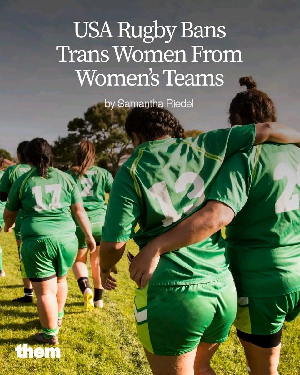 USA Rugby Bans Men From Women's Team.