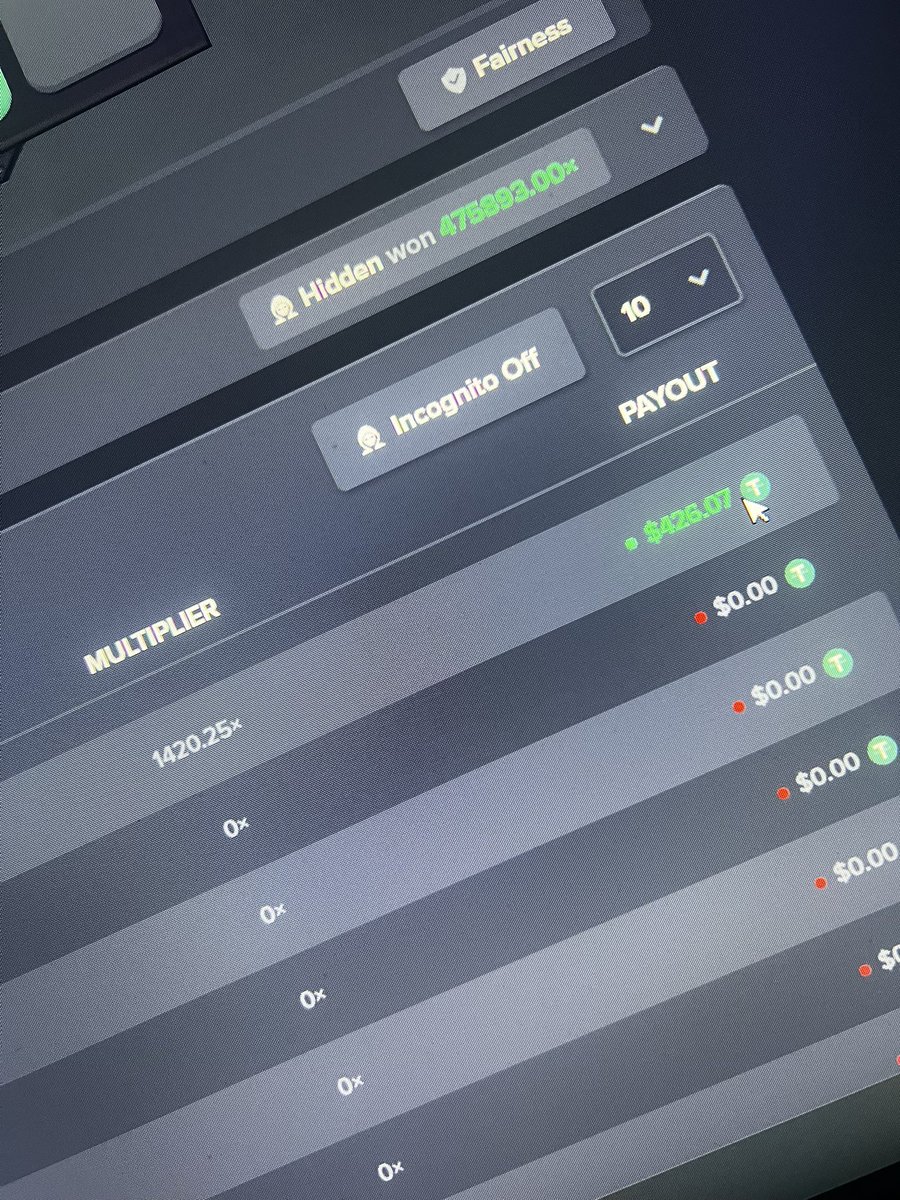 dapt_official's tweet image. Lmaoo we hit another 1420x on mines less than 100 nonces later. 

@gamba is so goated..
#gamba #mines #slots