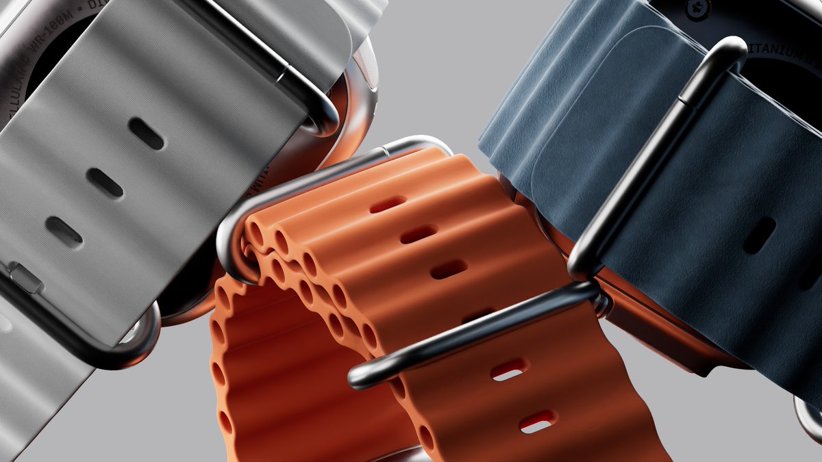 ethansalves's tweet photo. A visual exploration of Apple Watch Ultra. https://t.co/v607iGok04