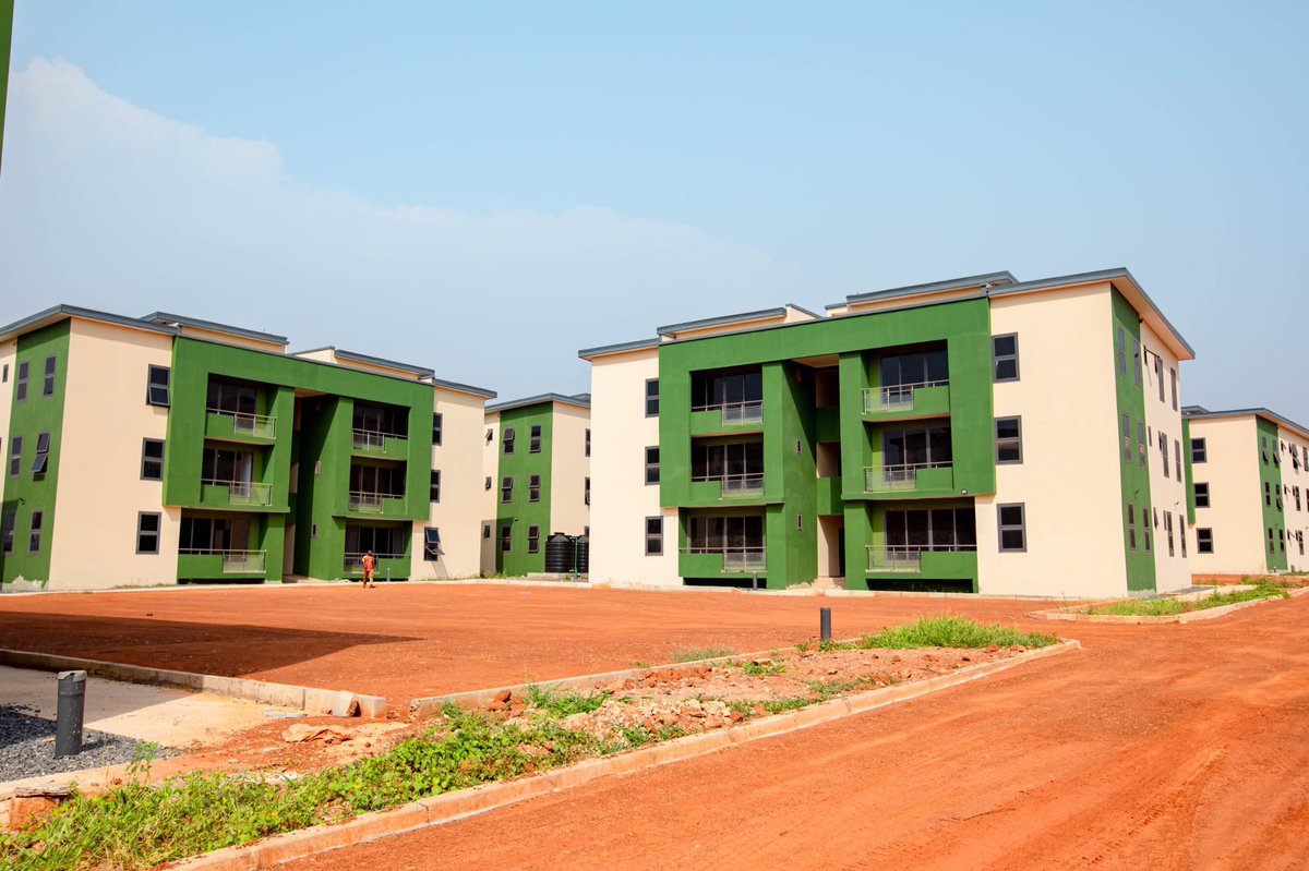 Earlier today, the sector minister, Hon. Kenneth Gilbert Adjei, <a href="/adjeikengilbert/">Adjei Kenneth Gilbert</a> visited the site of the National Homeownership Fund (NHF) housing project at Shai Hills and Tema Community 22.

At the Shai Hills NHF Estate, the ongoing housing project comprises 50 two- and