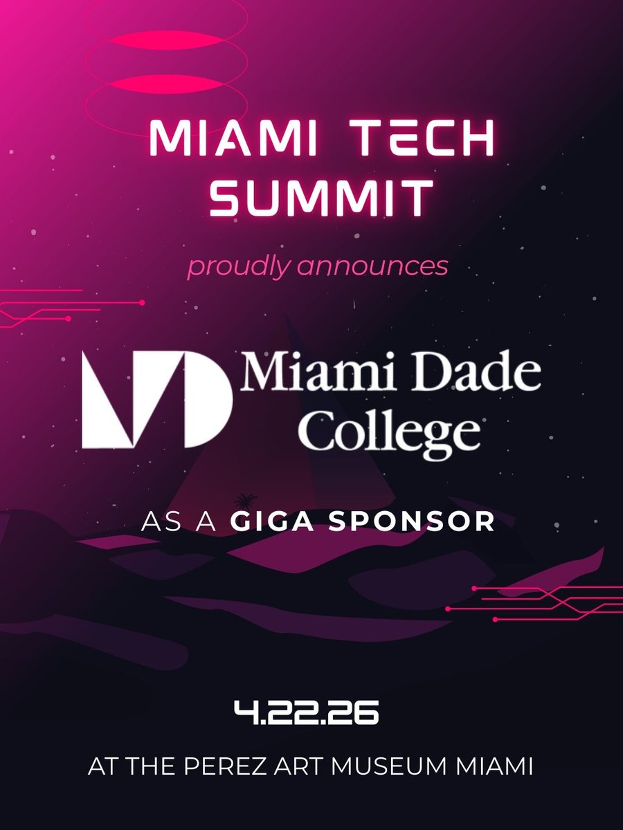 MiamiTechSummit tweet media