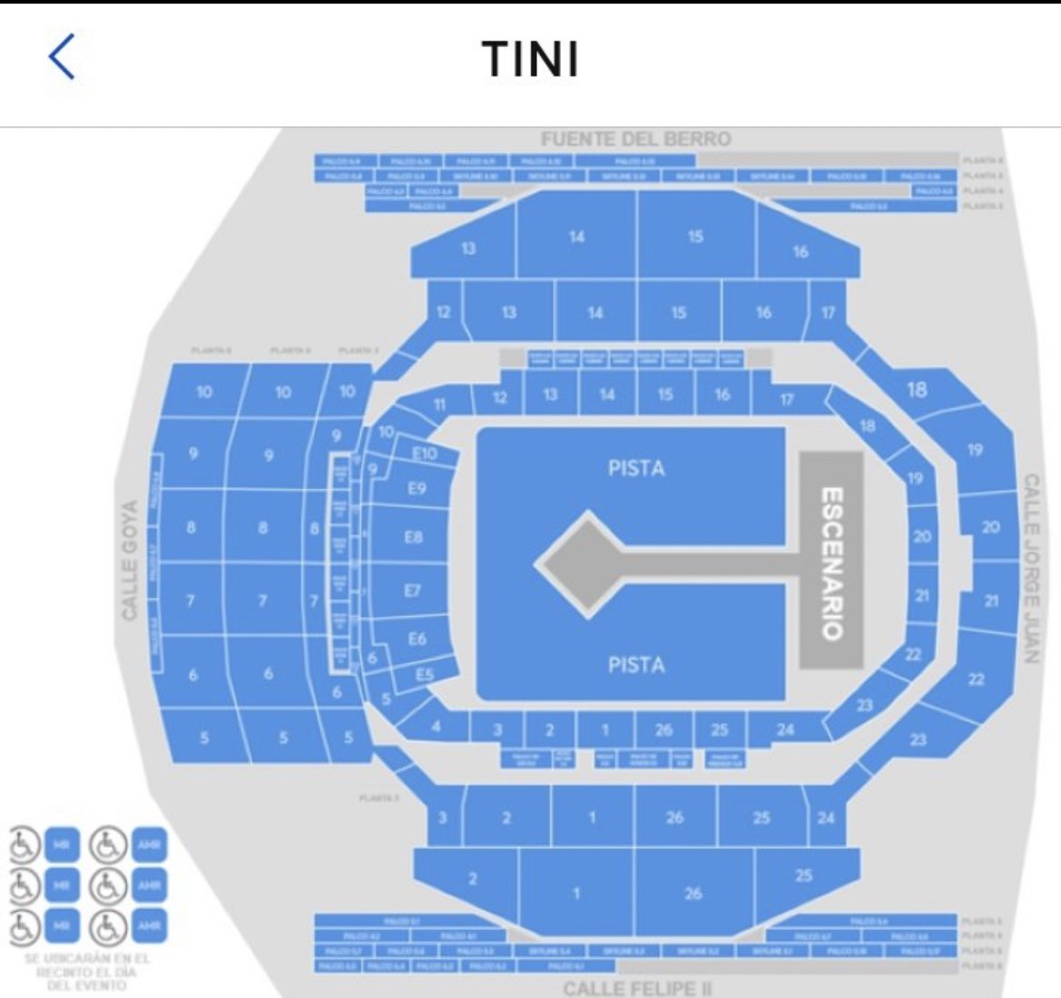 tinitour_2026's tweet photo. ❗️Ticketmaster has updated the seating chart for FUTTTURA in Spain. 🛸

*This may change at the last minute, as happened in other countries. Pricing information is not yet available. https://t.co/Y0Vol7fCkE