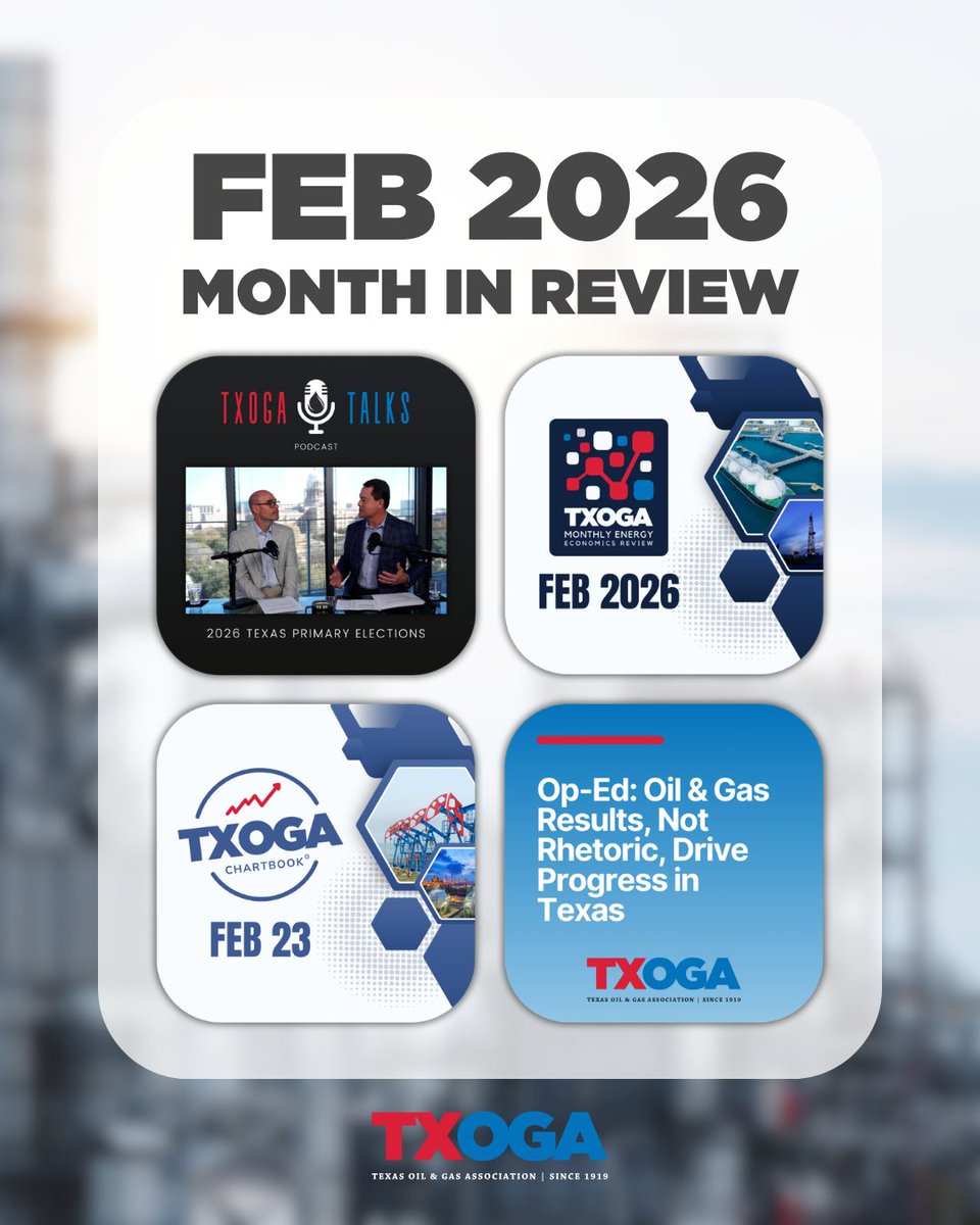 Texas Oil & Gas Association tweet media