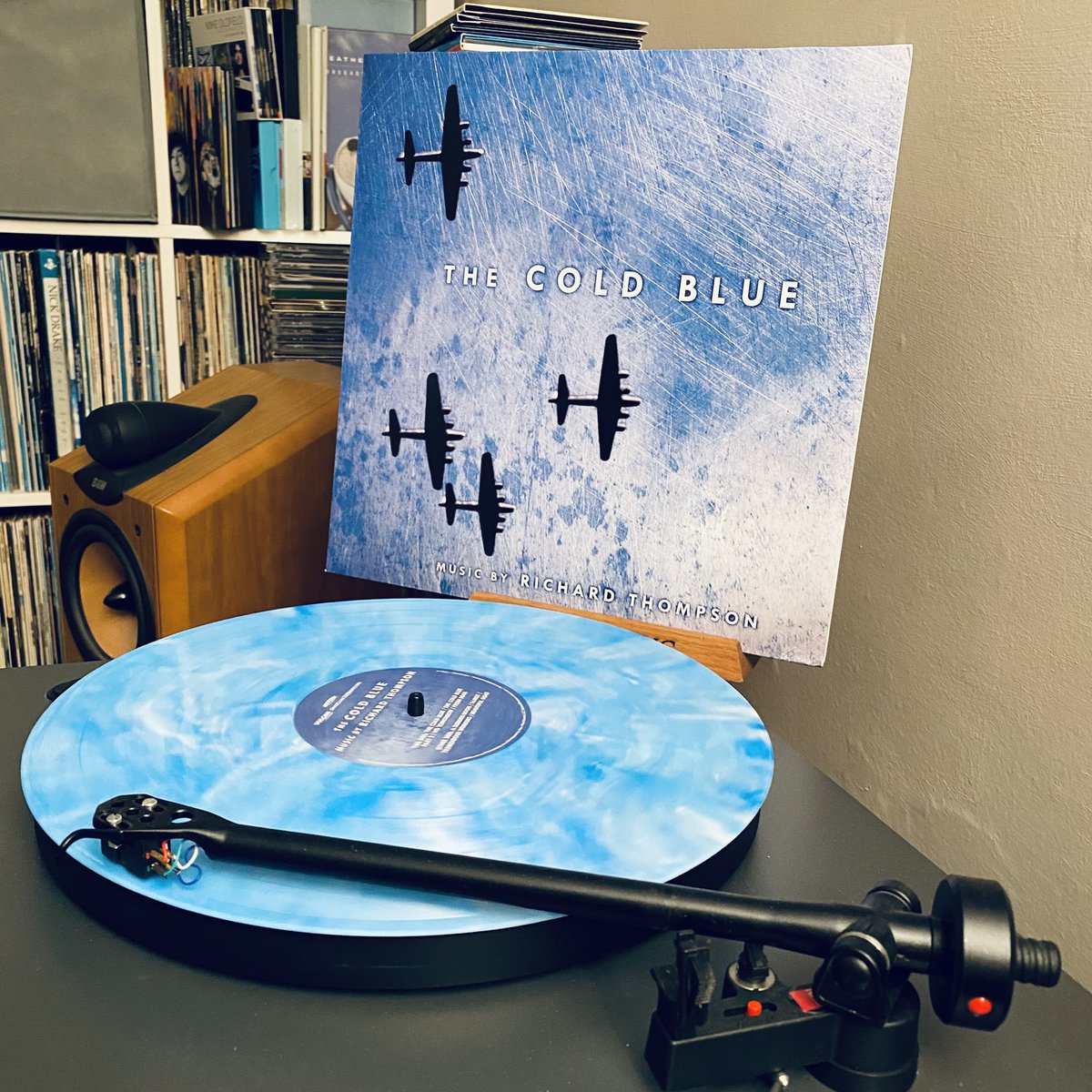 Listening to “The Cold Blue” the music is composed by Richard Thompson, really stirring stuff, I’ll have to watch the documentary sometime