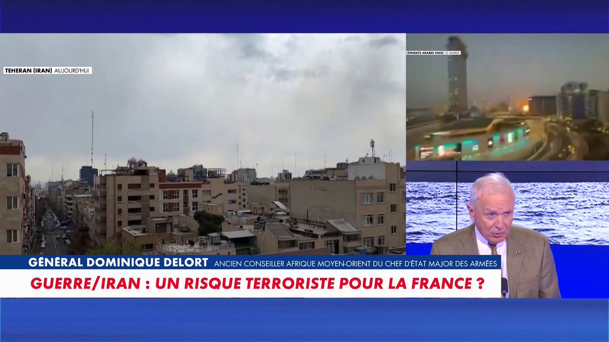Image for the Tweet beginning: Le général Dominique Delort estime