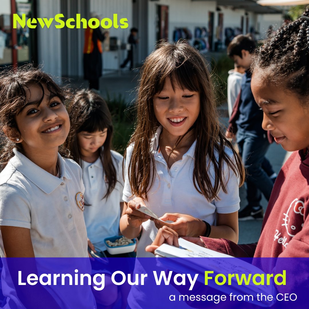 nsvf's tweet photo. If we want better outcomes for students, we need better feedback loops.

Learning organizations. Real-time data. Honest reflection. Course correction.

Building what’s next requires learning our way forward.
 https://t.co/Ej02TGvN4b https://t.co/m7iruvUETZ