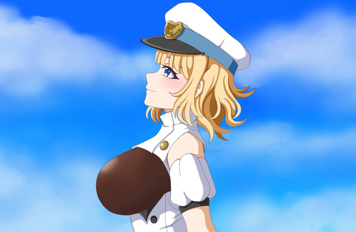 Weiss_Aznable's tweet photo. A fanart of @AdmiralNavi 😳😳
Just look at this cutie 🚢⚓️
#naviwave #oc #rkgk https://t.co/XskxtypczI
