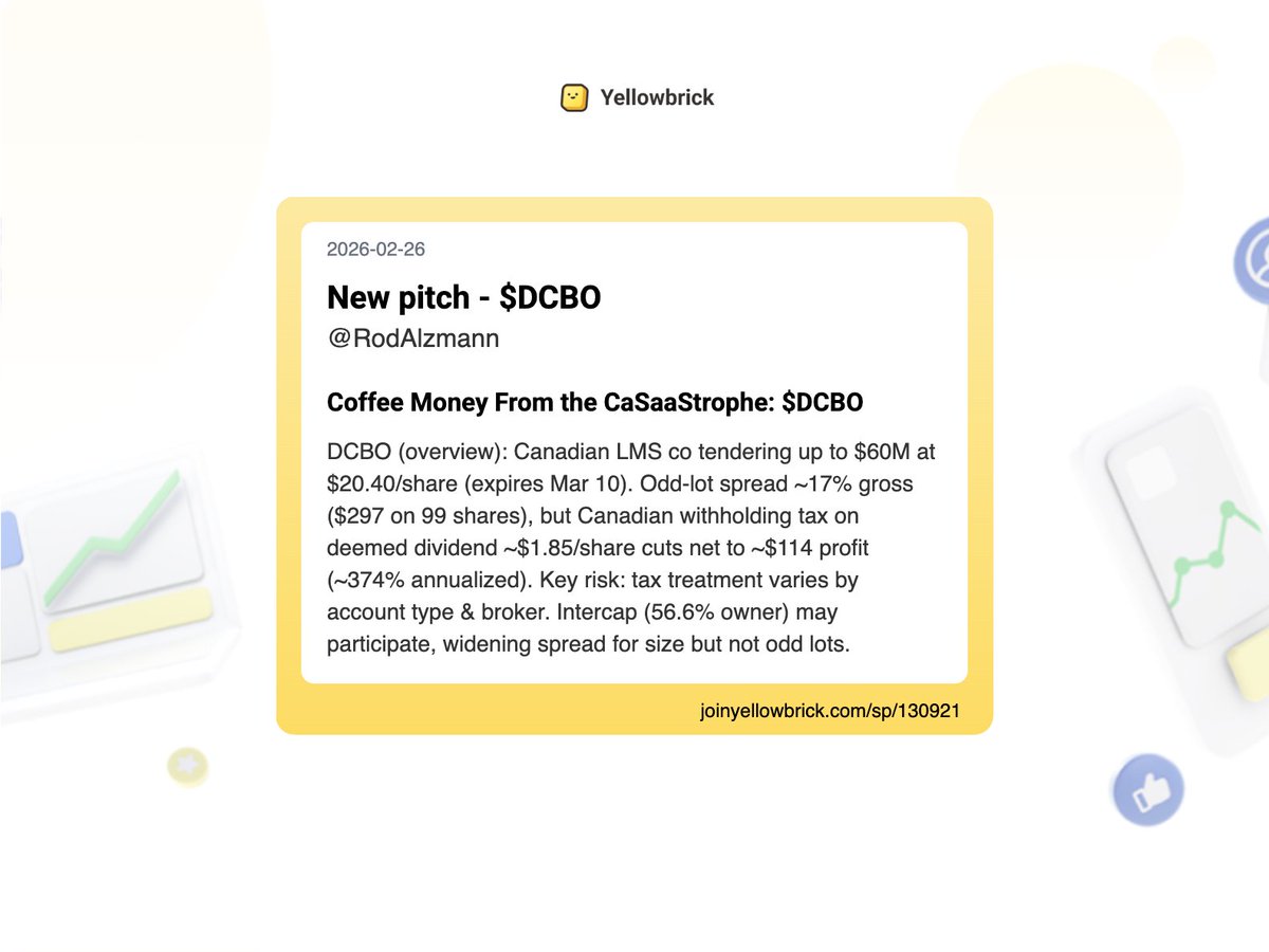 Yellowbrick Investing tweet media