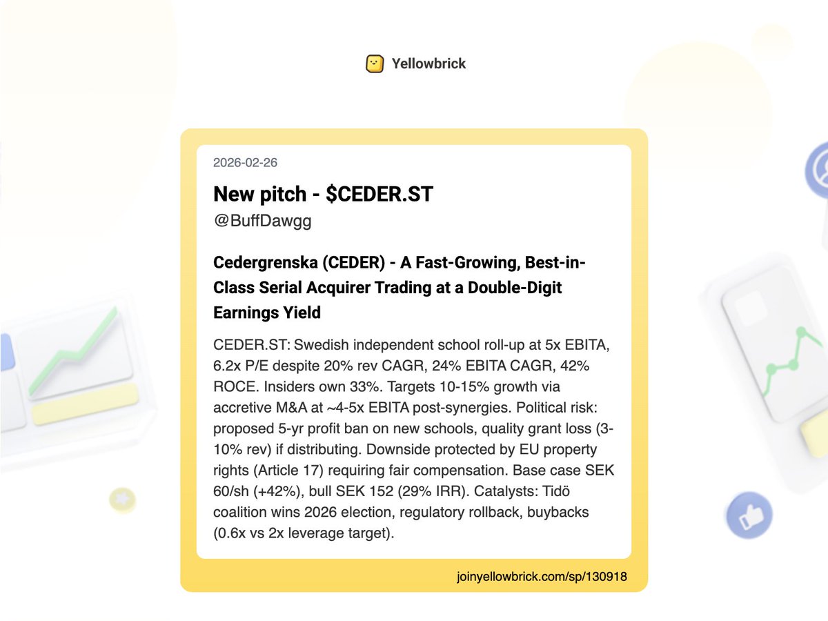 Yellowbrick Investing tweet media