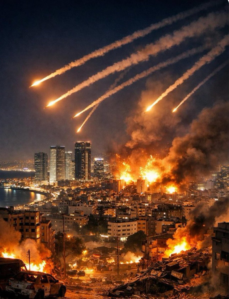 Cool_Ustaz's tweet photo. TelAviv will be turned into Dust! https://t.co/sO1RW50HZV