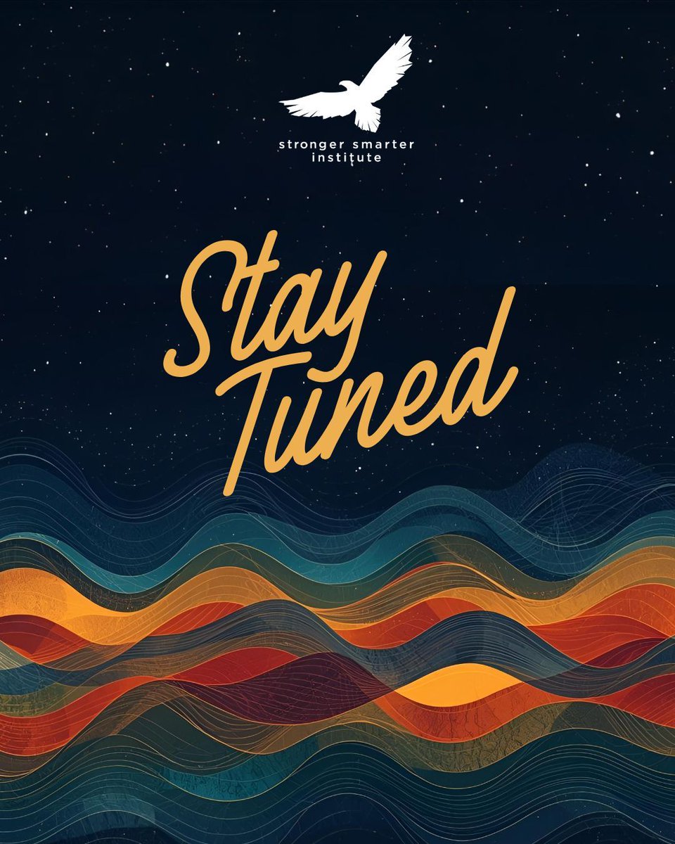 Stronger Smarter Institute tweet media