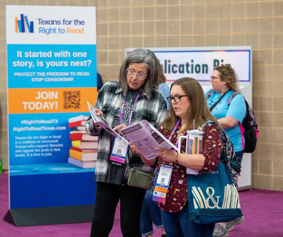 Texas Library Assn. tweet media