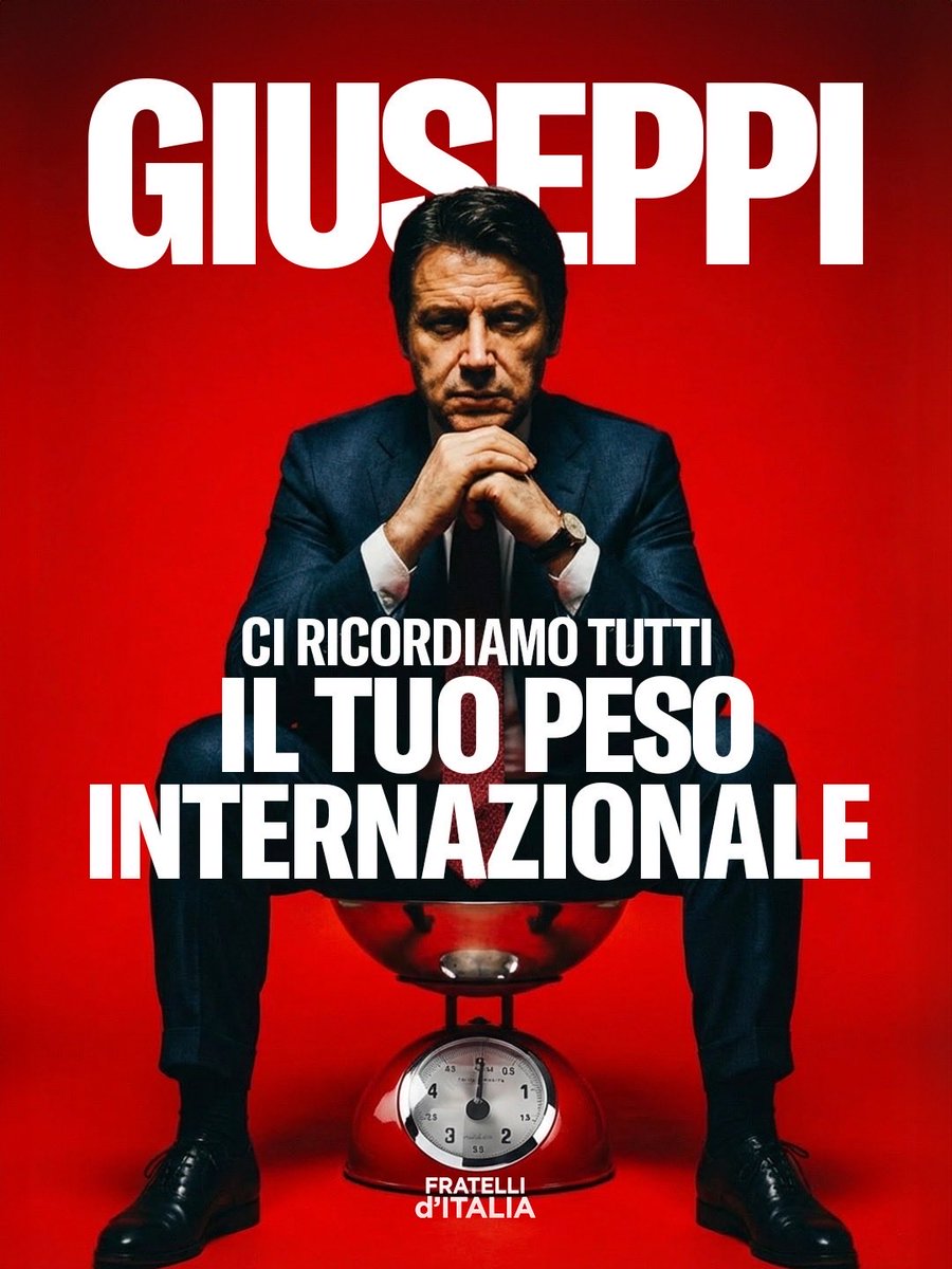 FratellidItalia's tweet photo. Peso internazionale? Non pervenuto. https://t.co/62lCjKxkZ6