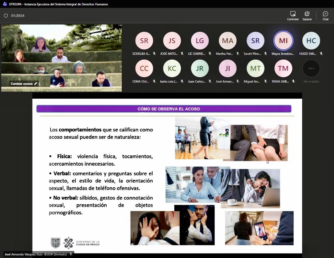 Sistema Integral de Derechos Humanos tweet media