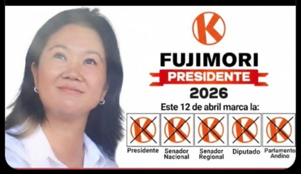 Keiko Presidente 2026
Vota seguro
Vota por las 5 K