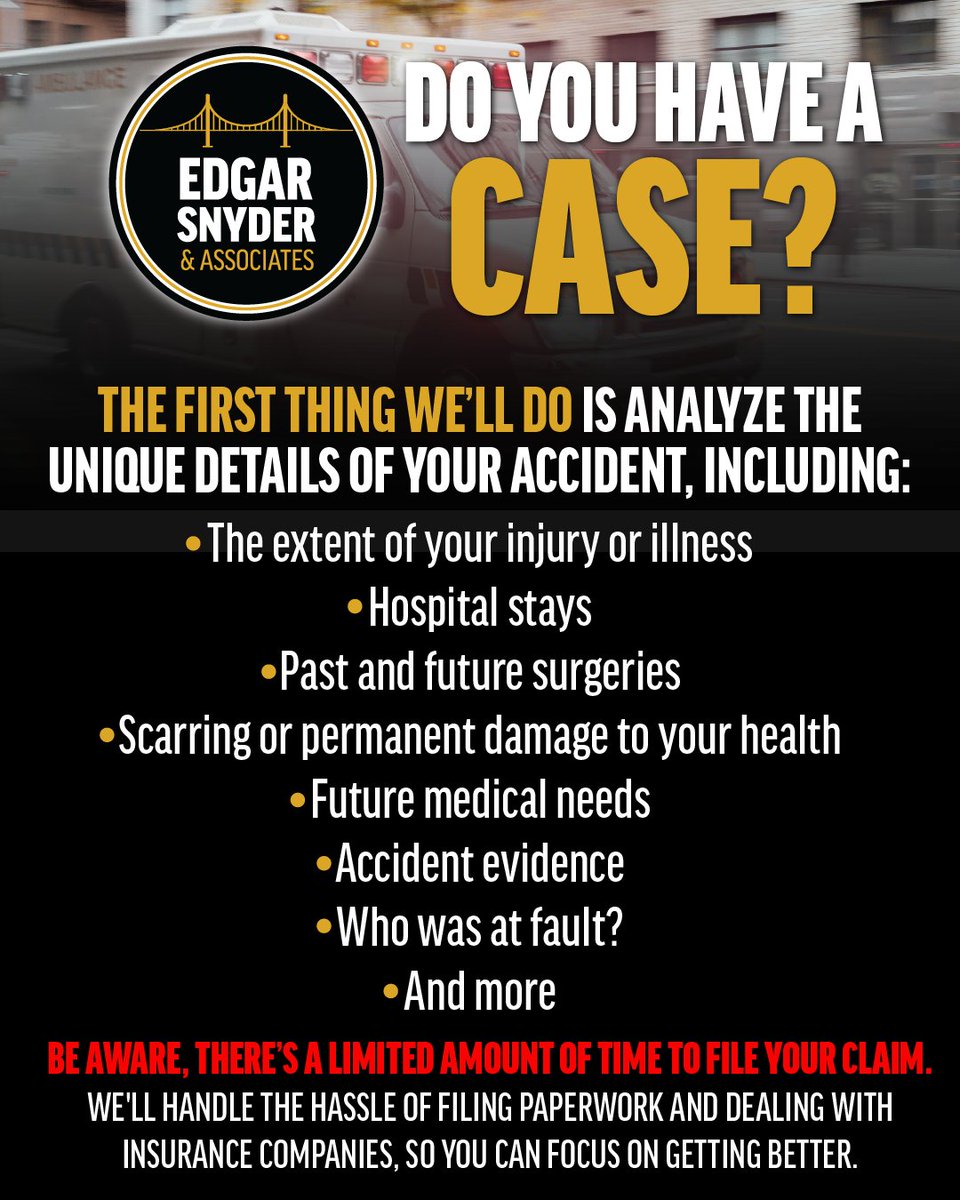 Edgar Snyder & Assoc tweet media