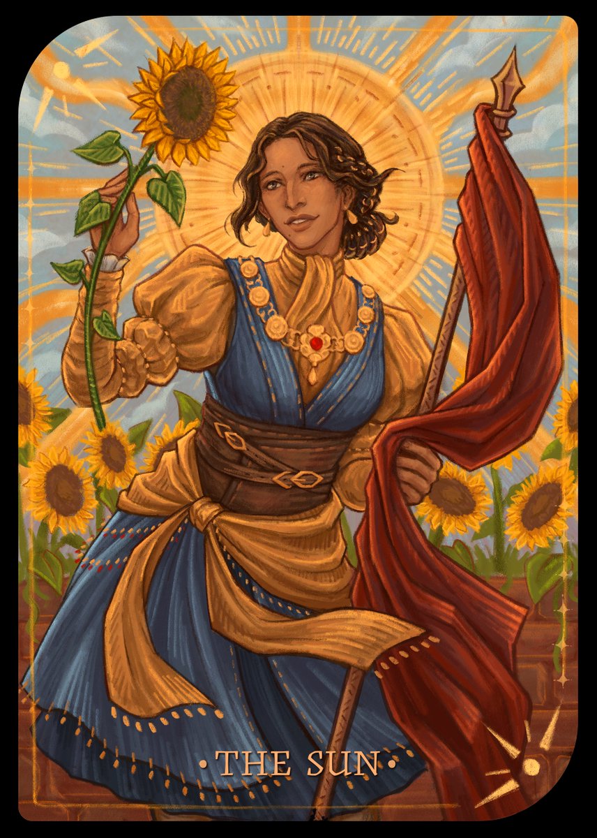 Josephine I painted for <a href="/heyfalka/">✹ kat ✹</a> last year ☀️ #DragonAge