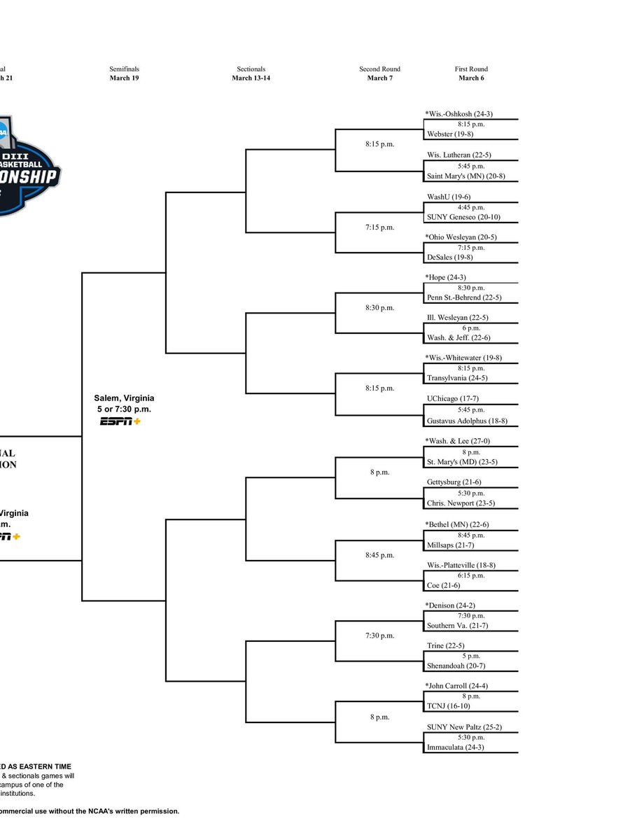 TIME TO DANCE

🏀 @depauw_wbb hits the road for the NCAA Tournament playoffs, taking on Carroll (Wis.) on Friday, March 6th!

🔗 in bio for more information

#TeamDePauw #d3hoops #ncaatournament