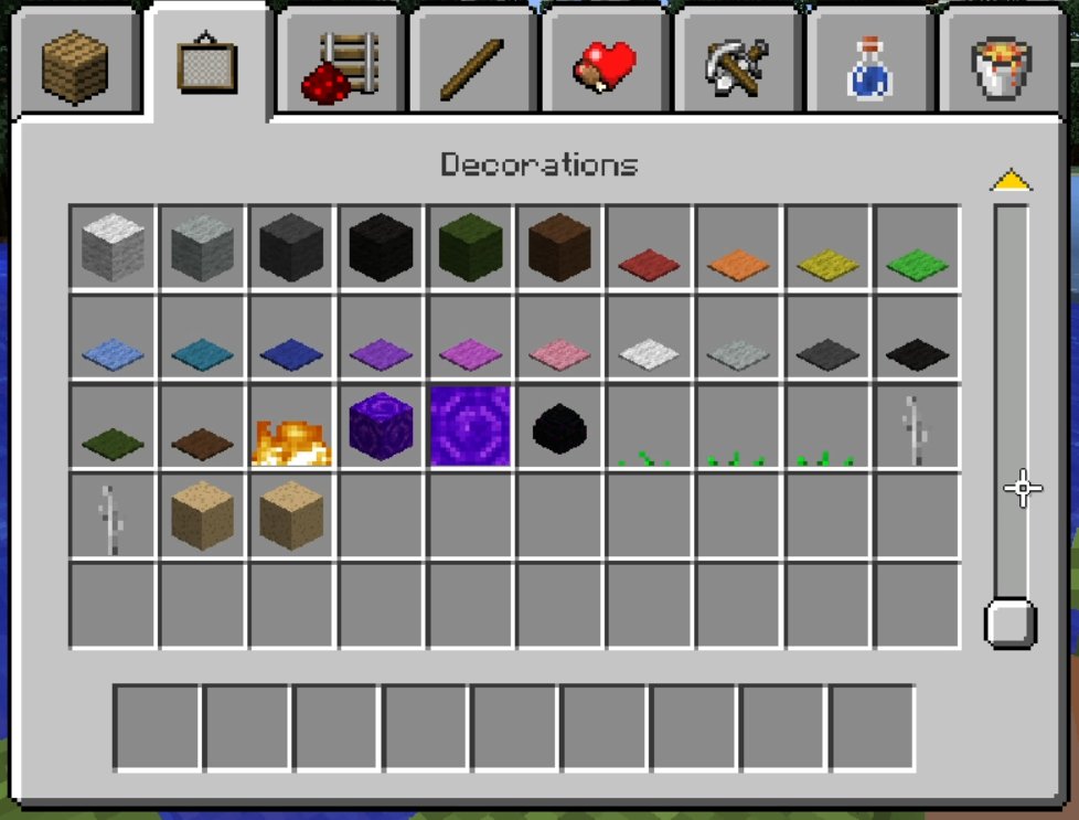 learning how to navigate through the leaked lce files, figured out how to add all the unobtainables to the creative inventory