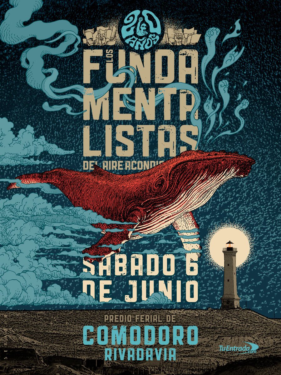LOS FUNDAMENTALISTAS DEL AIRE ACONDICIONADO
Por primera vez en la Patagonia...

SÁBADO 6 de JUNIO
PREDIO FERIAL
COMODORO RIVADAVIA, CHUBUT 

Primera preventa digital con descuento a partir del jueves 5 de marzo (13hs) en TuEntrada.