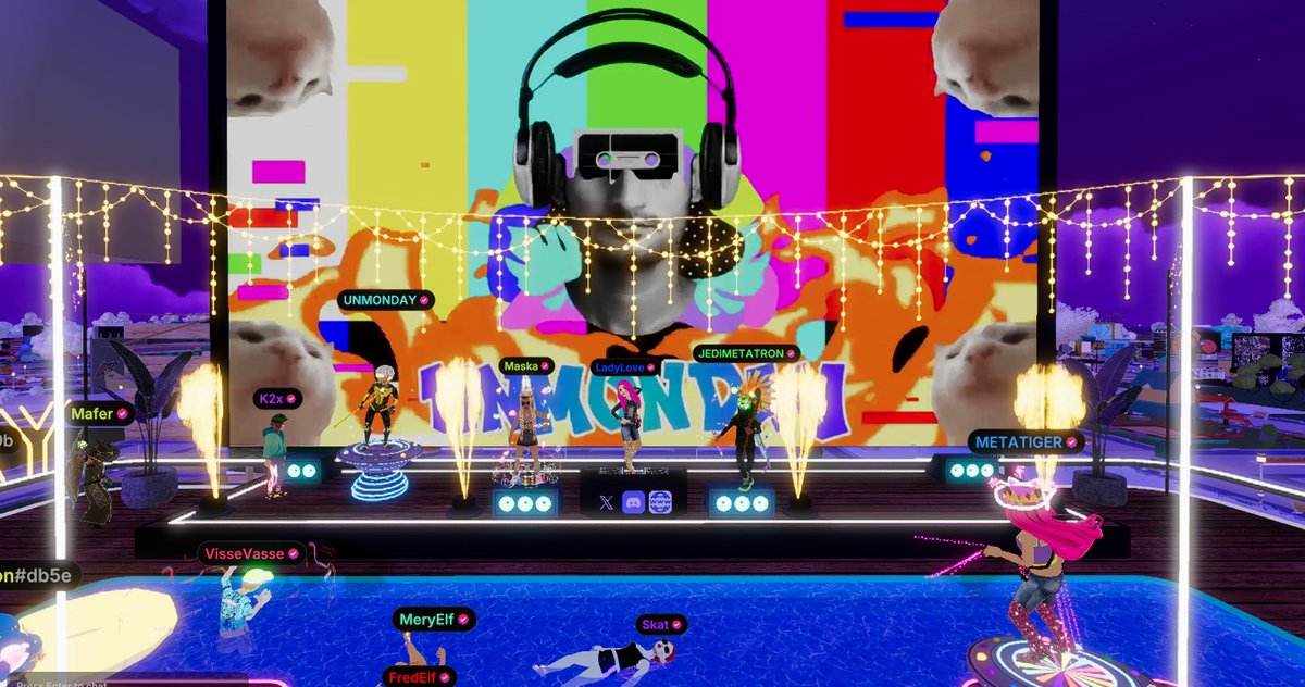 UnMonday the mood <a href="/MrDhingia/">Mr Dhingia</a> club <a href="/decentraland/">Decentraland</a> <a href="/Rishi10561916/">RishiGirl</a> <a href="/DCLMETATIGER/">-METATIGER- 🇩🇪</a> <a href="/o0maska0o/">Maska</a> <a href="/Mauhetti_/">Mauhetti</a> <a href="/Luvlee17NFT/">Luvlee17</a> <a href="/Meryshark/">Mery</a> <a href="/Dimiurgos108/">Dimiurgos 108</a> <a href="/metauniversebit/">MetaMan</a> <a href="/FredarmeDCL/">Fredarme</a> <a href="/jay_kaying/">Jay</a> <a href="/SkatLionrock/">Skat Lionrock</a> <a href="/vtatvio/">VTATV📸 🦍- MadeByApes - #00738-1-03883</a> <a href="/Dr_JJoe/">LuckyJJ</a> <a href="/Khamusique/">Khamusique</a> many more