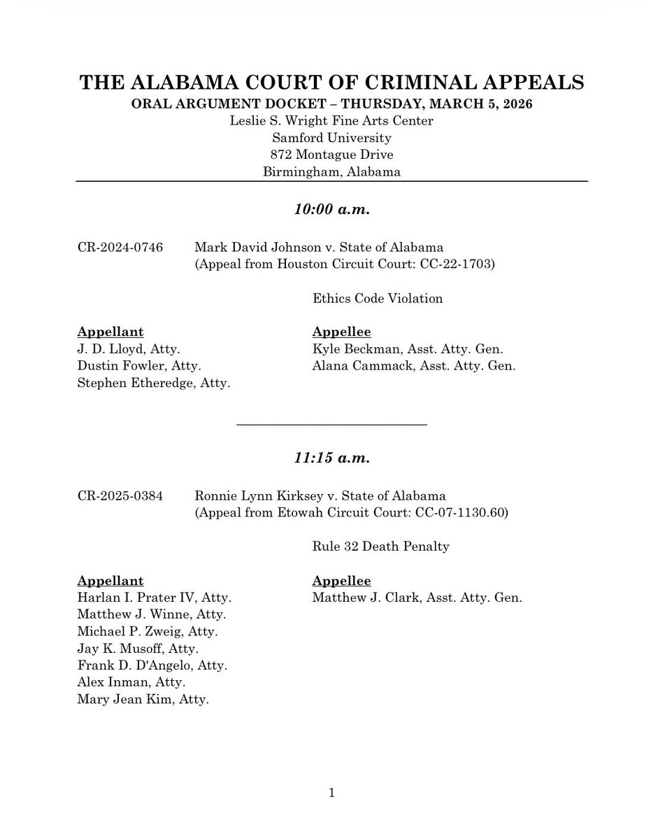 Judge Richard Minor tweet media