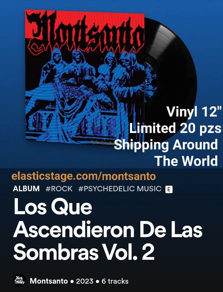 Montsantodoom's tweet photo. #losqueascendierondelassombras Vol. 2 Vinyl de 12" 6 Tracks Edición Limitada a 20 Copias Compra y Envío a todo el mundo 'Buy And Shipp Around The World Via:
https://t.co/i4OPfYYBoy
#montsanto #doommetal #stonerdoom #metal #indoomwetrust #stonersdealerrecords #heavydoom https://t.co/AD1lhJky8q
