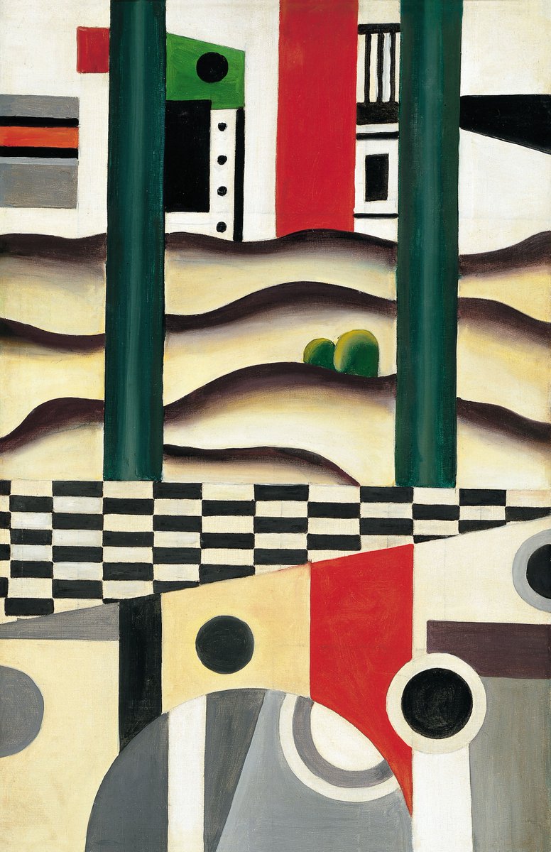 DuilleDesign's tweet photo. "The Bridge". Fernand Léger. 1923. https://t.co/wfdR6k5J1e