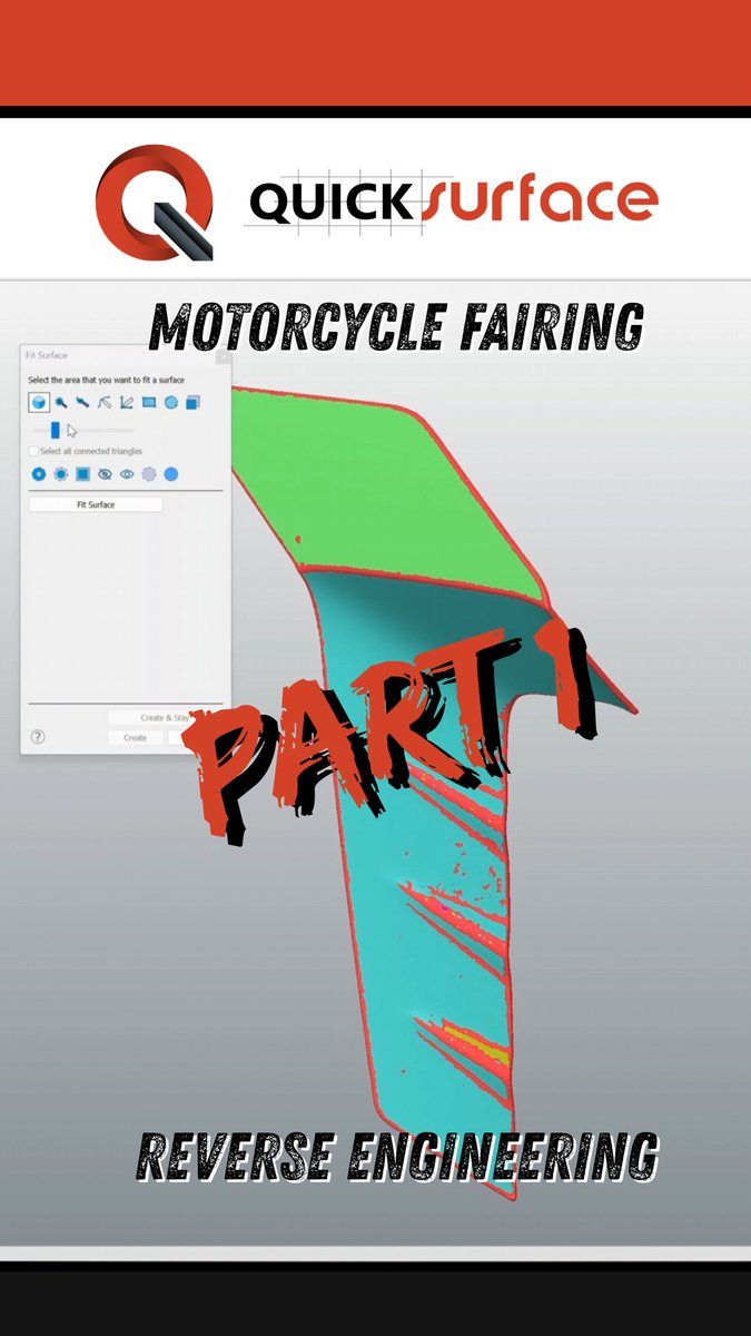 Motorcycle Fairing Reverse Engineering – Part 1/5

We’re launching a 5-part series showing how a motorcycle fairing is rebuilt from raw 3D scan data into structured, production-ready CAD.
#ReverseEngineering #ScanToCAD #3DScanning #MotorcycleDesign #Engineering