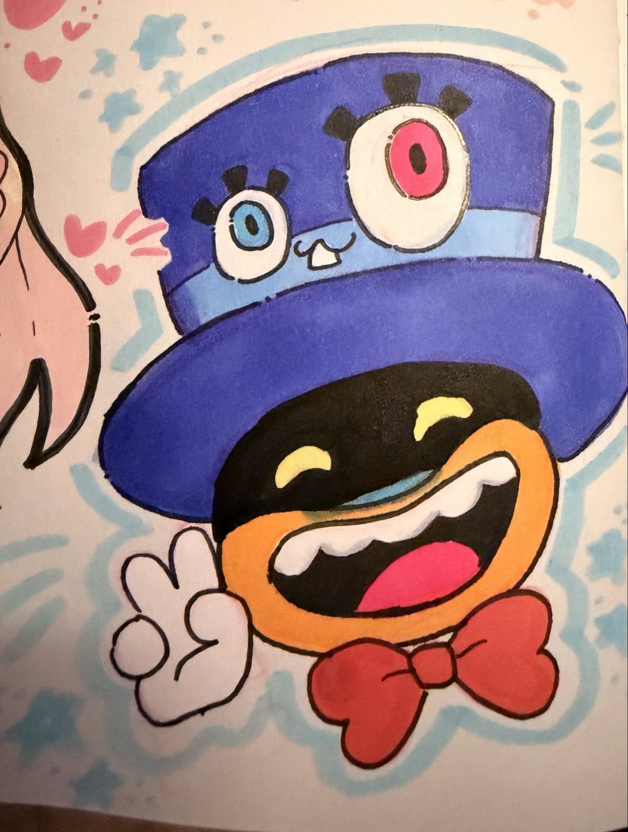 Never thought I'd draw MC Ballyhoo but there's a forst for everything 🙂‍↕️✨
Last one for today ✨