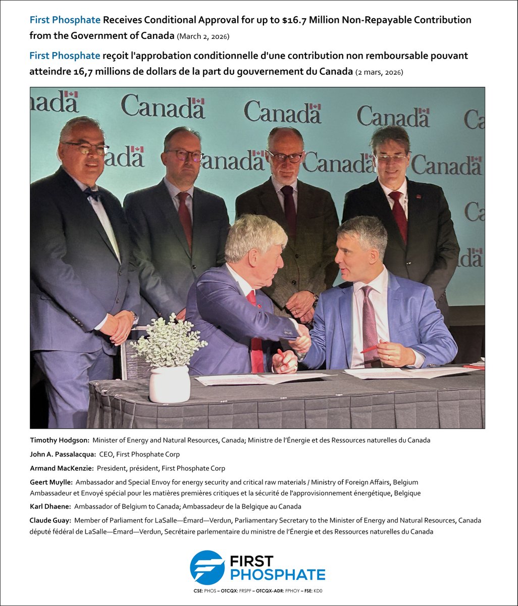 First Phosphate Corp tweet media