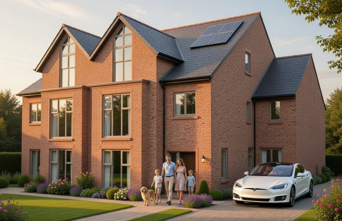 B2architectHale's tweet photo. Building Regs done and Contractor is preparing to start on site with these 2 family homes in Chorlton Manchester. https://t.co/U0bRIuOma9