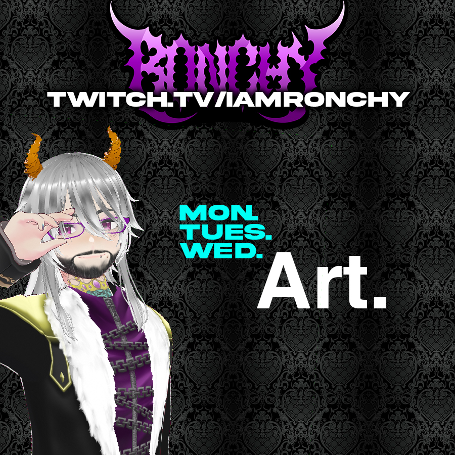 iamronchy's tweet photo. We lost the Nuzlocke at 103 Stars. That's okay, I'll attempt it again soon. Either way, we are going to be doing a lot of Mana's art this week! He already has a set of new emotes which I'll post tomorrow! Live at 3PM CST!

#art #twitch #vtuber #stream #artwork https://t.co/f443i0gliu
