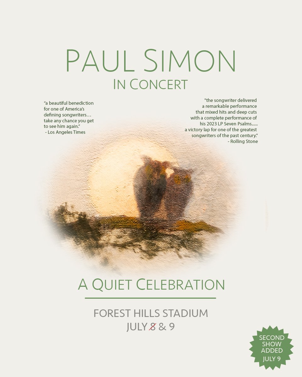 Forest Hills Stadium tweet media