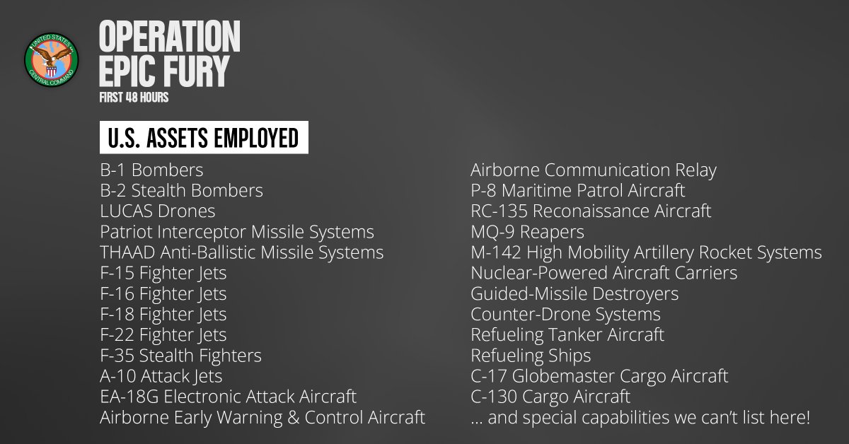 U.S. Central Command tweet media