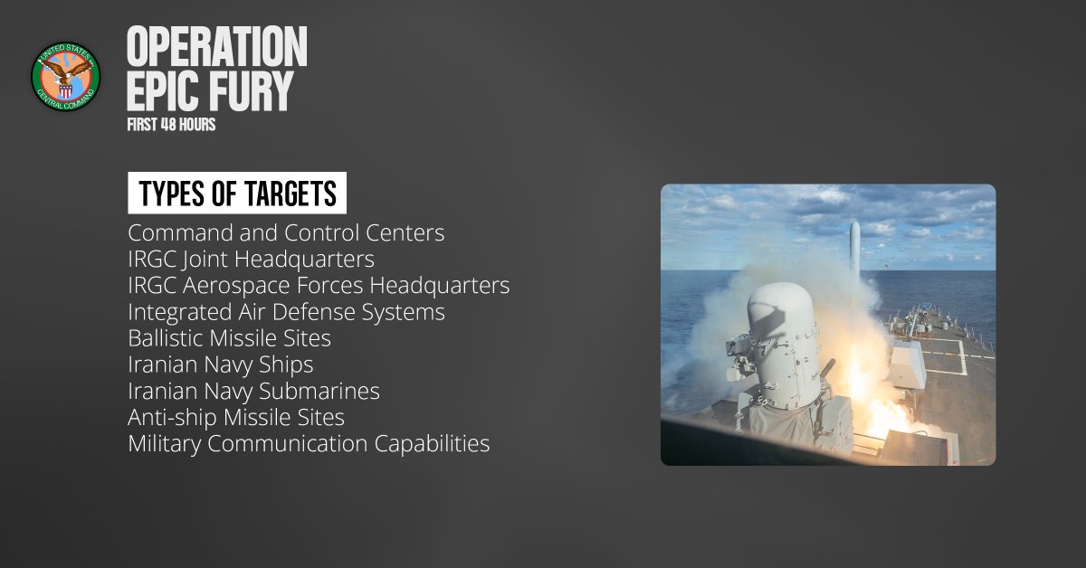 U.S. Central Command tweet media