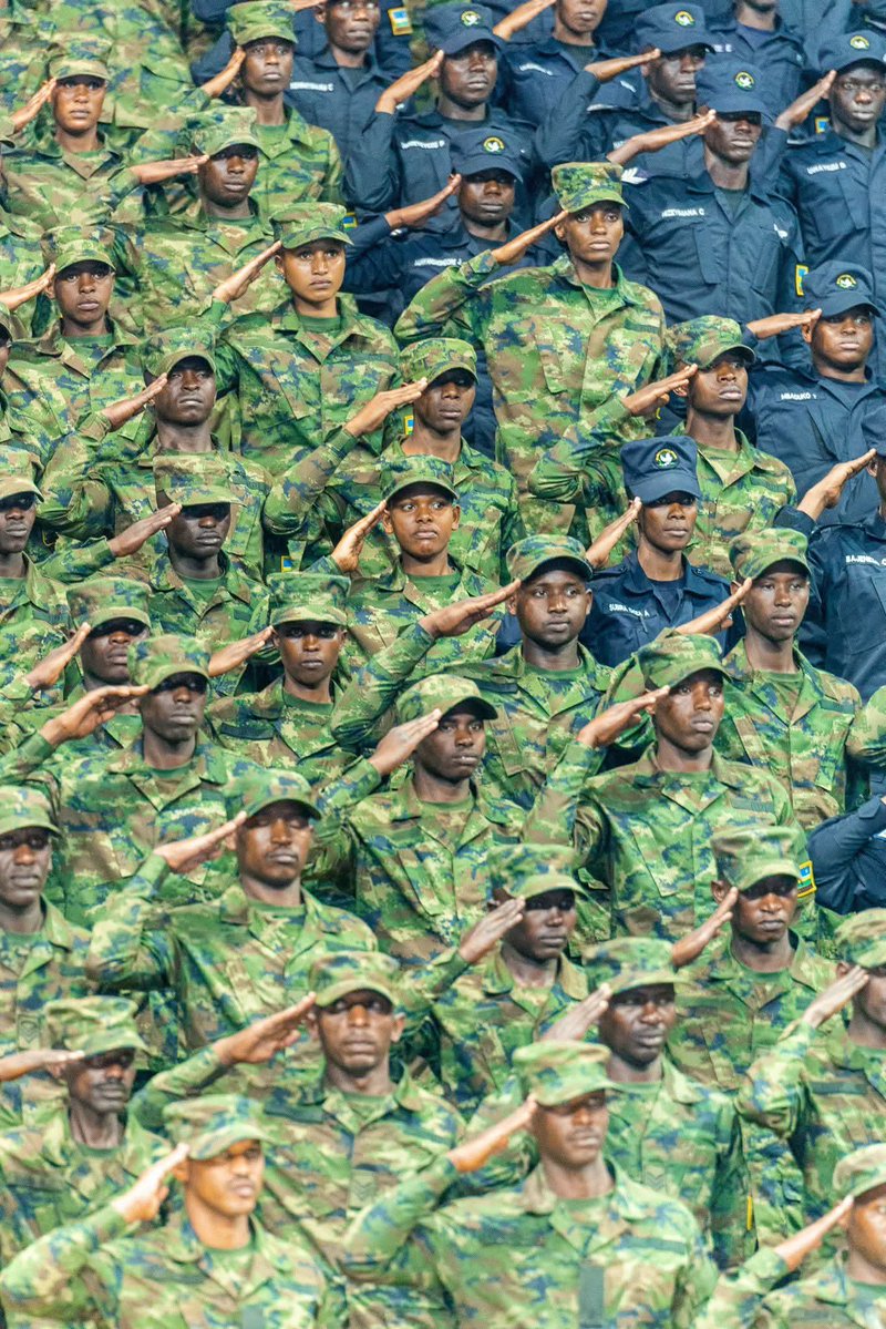 "Protecting our country is a badge of honour which the Rwanda Defence Force carries very proudly." ❤️

Let that sink in!