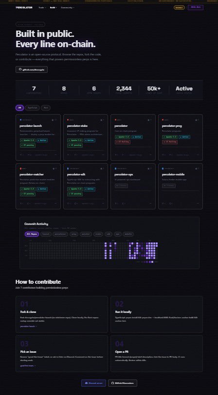 Percolator tweet media