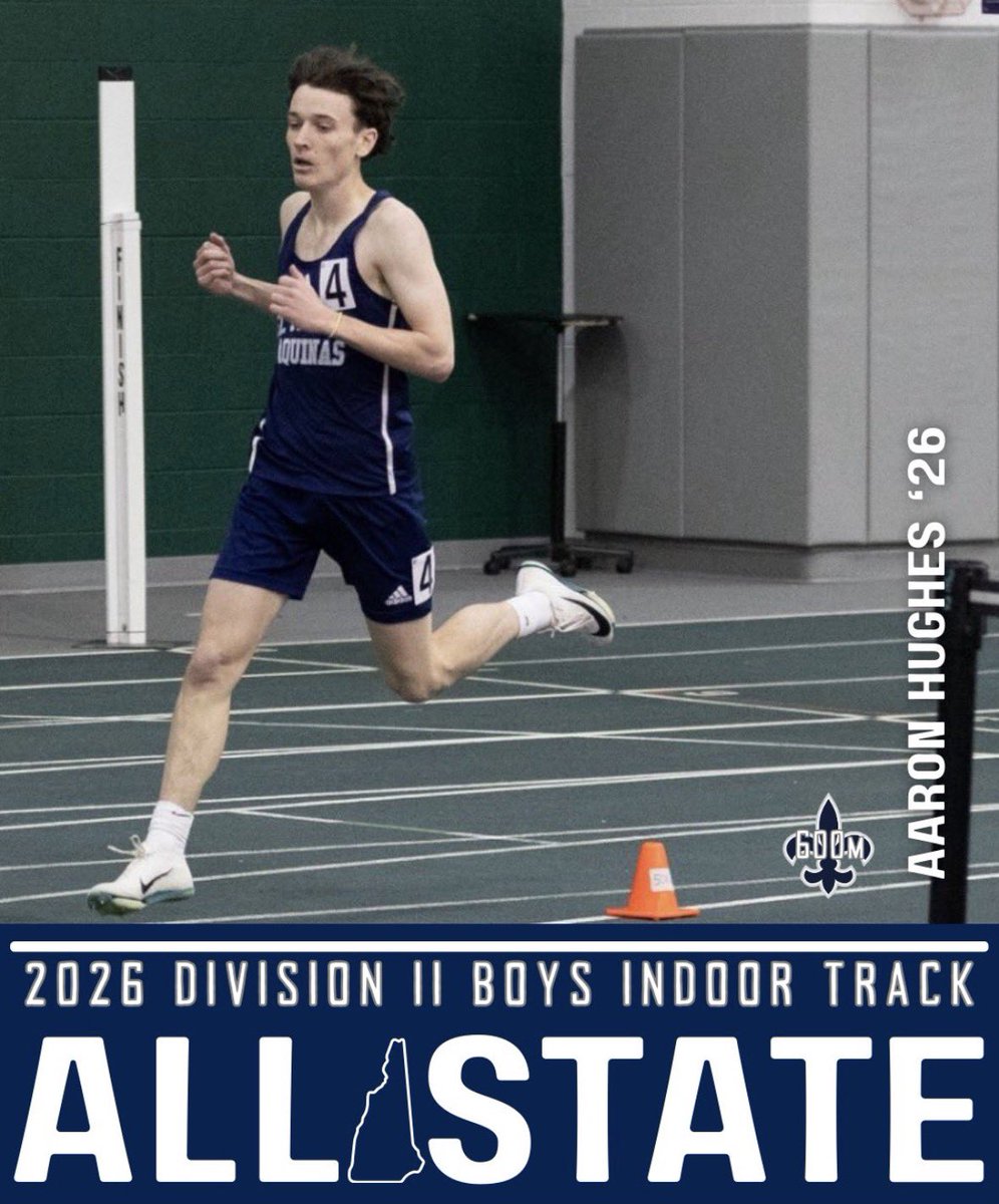 STA_Athletics's tweet image. Congrats Aaron Hughes on your All State Selection for Indoor Track.  

⚜️600m State Champion!!

#saintspride #stalux #luxintenebris @stalux @nhsportspage @jaypinceSMG @NHULSports @WMUR9_sports @nhhssports