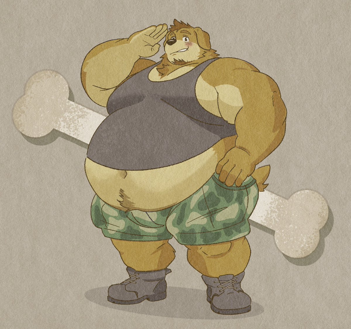 Bark bark~

#bara #fatfur #furry