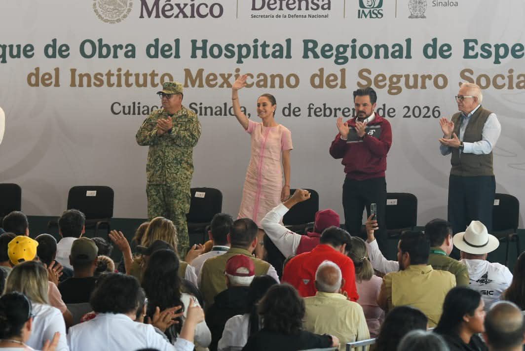 CAMESSin's tweet photo. El día 28 de Febrero personal de CAMES acudió al evento de Arranque de Obra del Hospital Regional de del Instituto Mexicano del Seguro Social. https://t.co/hILaO6mngw