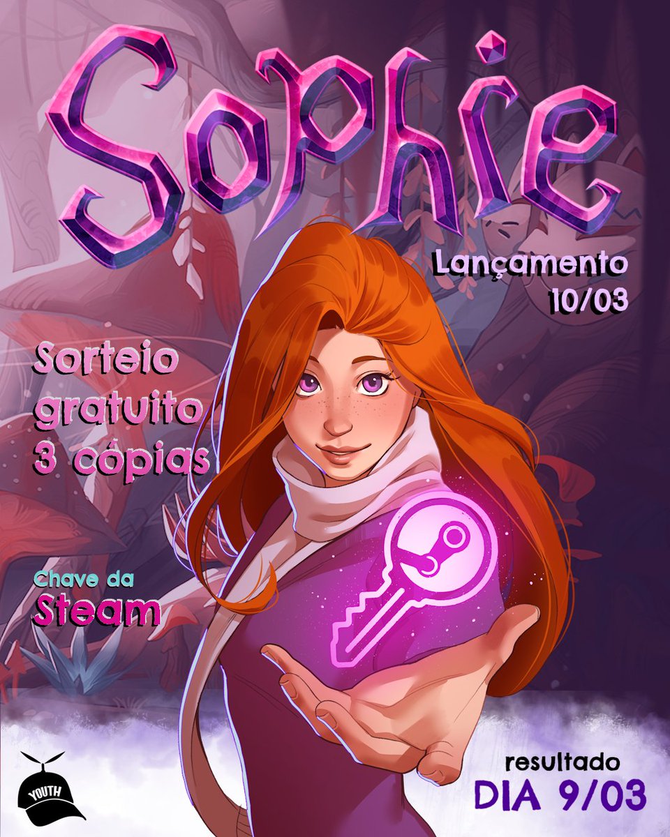 ✨SORTEIO DE SOPHIE: STARLIGHT WHISPERS ✨

Dia 9, as 15h, vamos sortear 3 cópias do jogo. 
Para concorrer:
💜Curtir e RT
✅Seguir <a href="/YouthGaming4/">Sophie: Starlight Whispers 🇧🇷</a>

Segundo a lenda, adicionar o jogo na wishlist traz sorte, então melhor não correr o risco.

Dica: chances extra no post do Instagram.